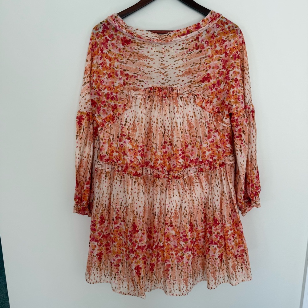 Christy Dawn The Adeline Dress in Sunset Gladiola Size Medium Boho Cottagecore - Picture 8 of 12